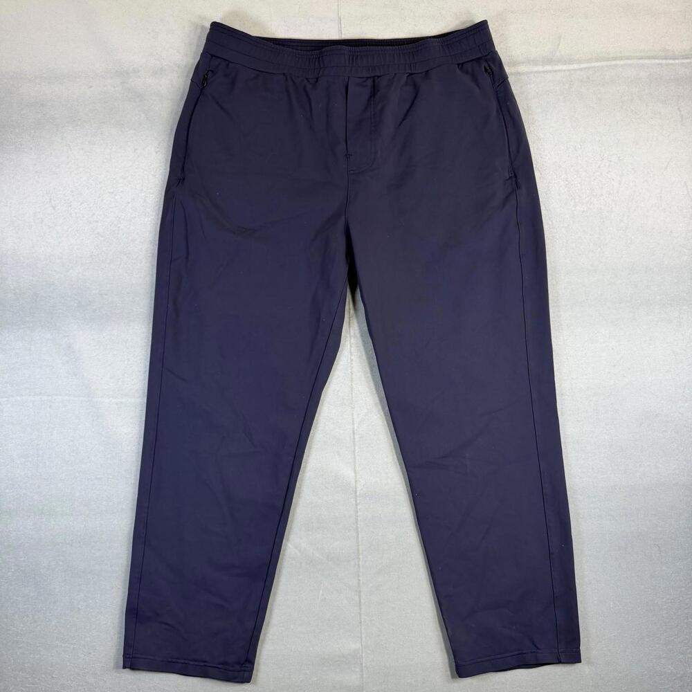 Public Rec Gamechanger Sweatpants Mens 38x28 Blue Daymaker Tapered Performance